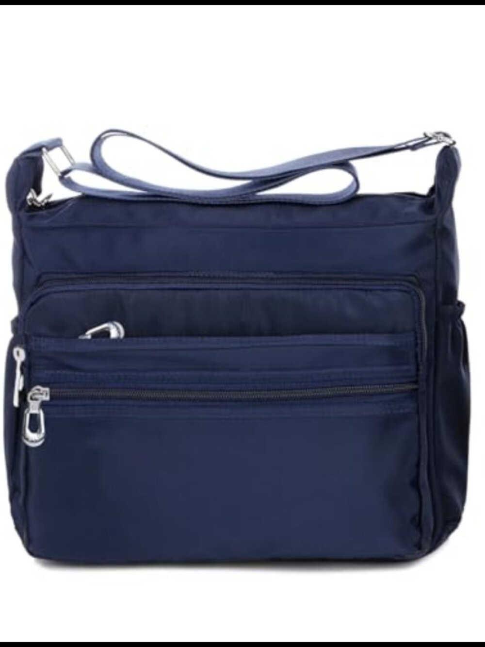 Waterproof Nylon Crossbody Bag Multi Pocket Shoulder Purse Travel